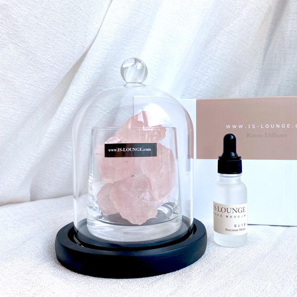 Is Lounge 嗜香氛-粉水晶擴香玻璃盅